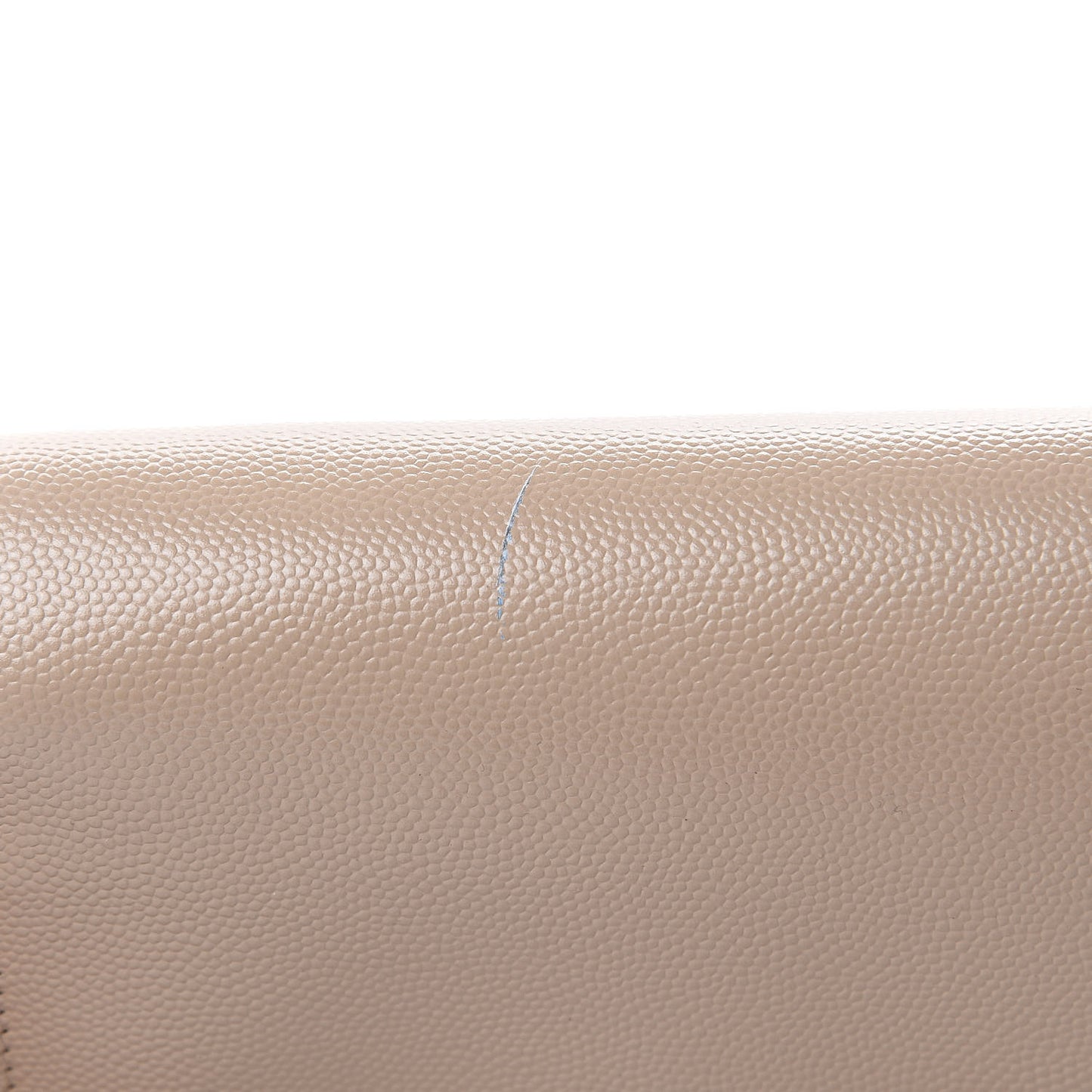 Grain De Poudre Monogram Chain Wallet Dark Beige