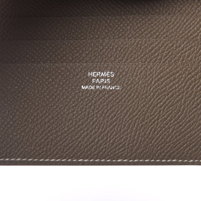 Hermes Epsom MC2 Copernic Compact Wallet Etoupe 6 of 8