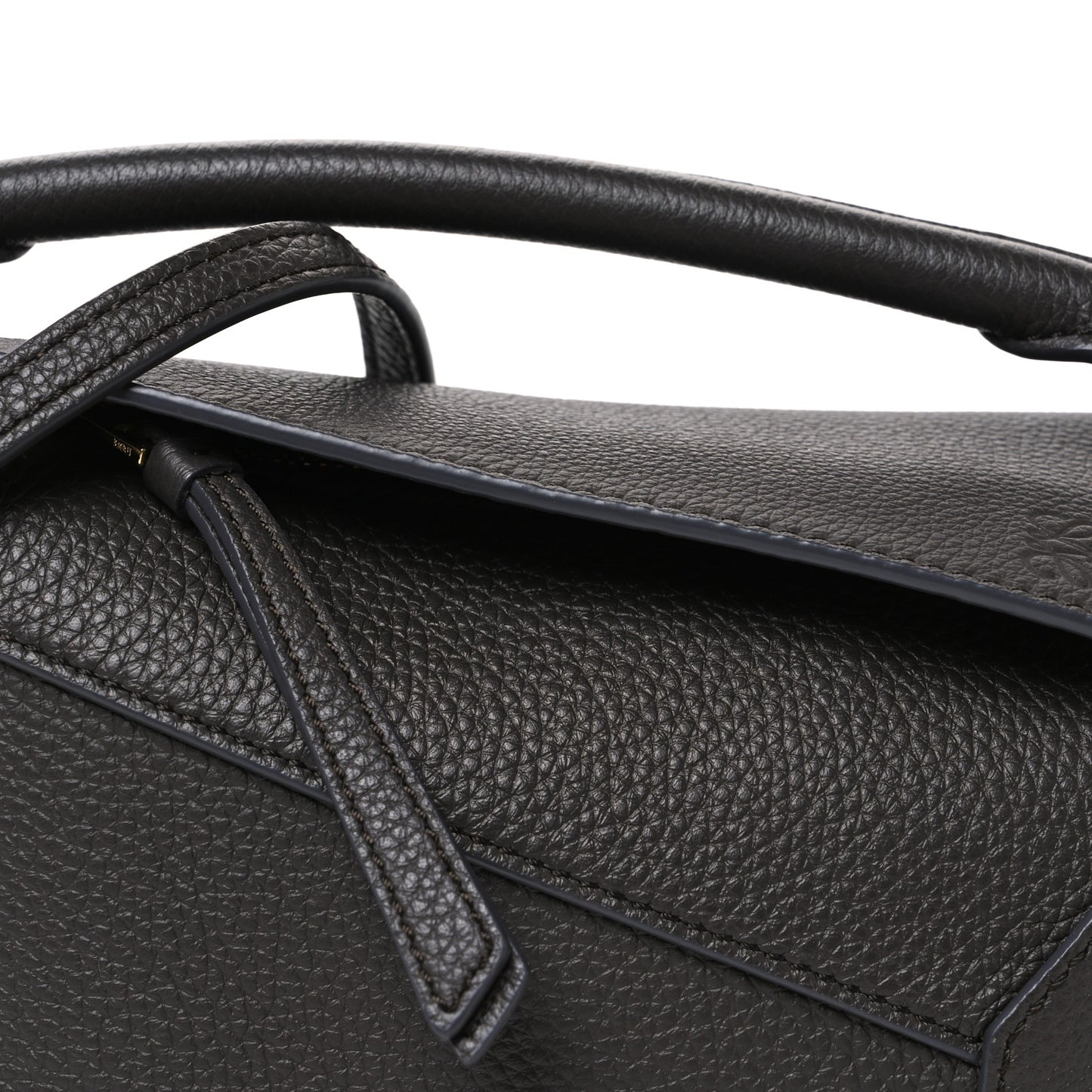 Calfskin Mini Puzzle Bag Anthracite