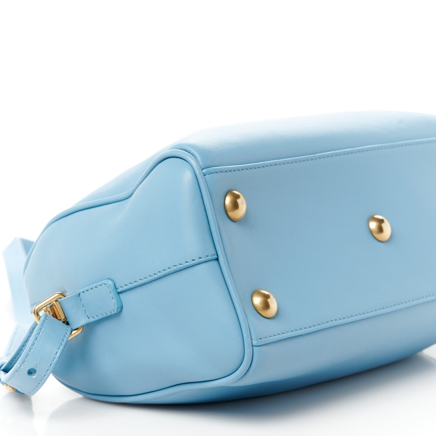 Calfskin Classic Baby Duffle Light Blue