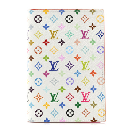 Louis Vuitton LV X TM Monogram Multicolor Passport Cover White 1 of 7