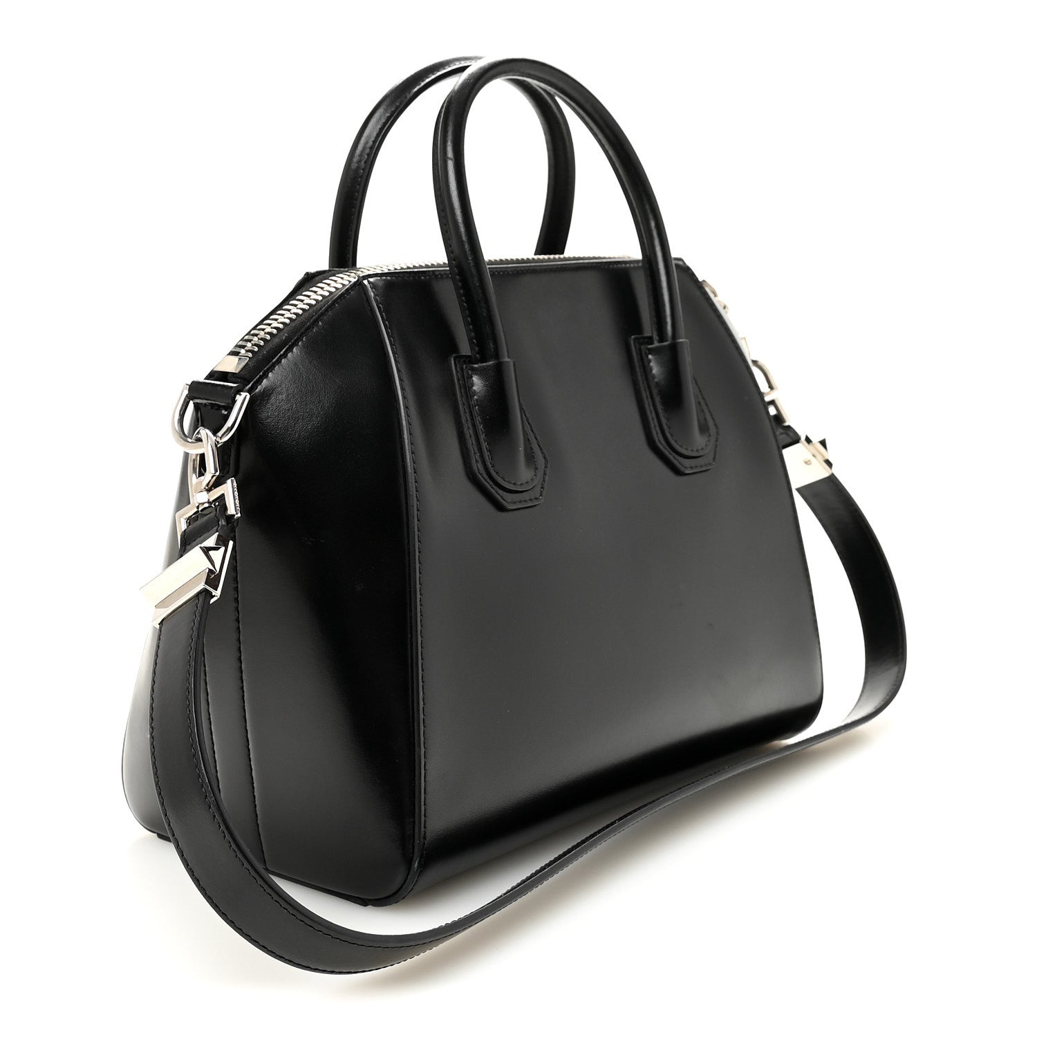 Givenchy Shiny Lord Calfskin Small Antigona Black 3 of 10