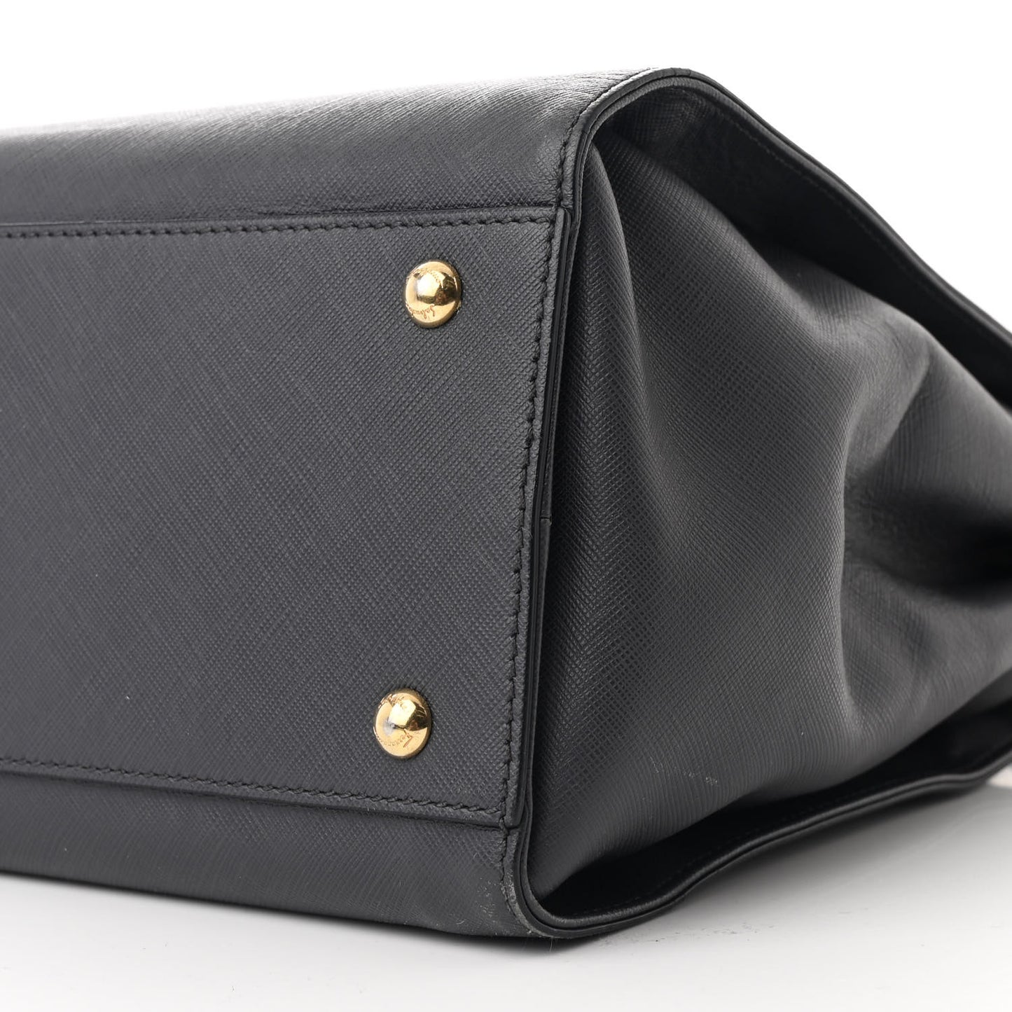 Saffiano Large Beky Tote Gray