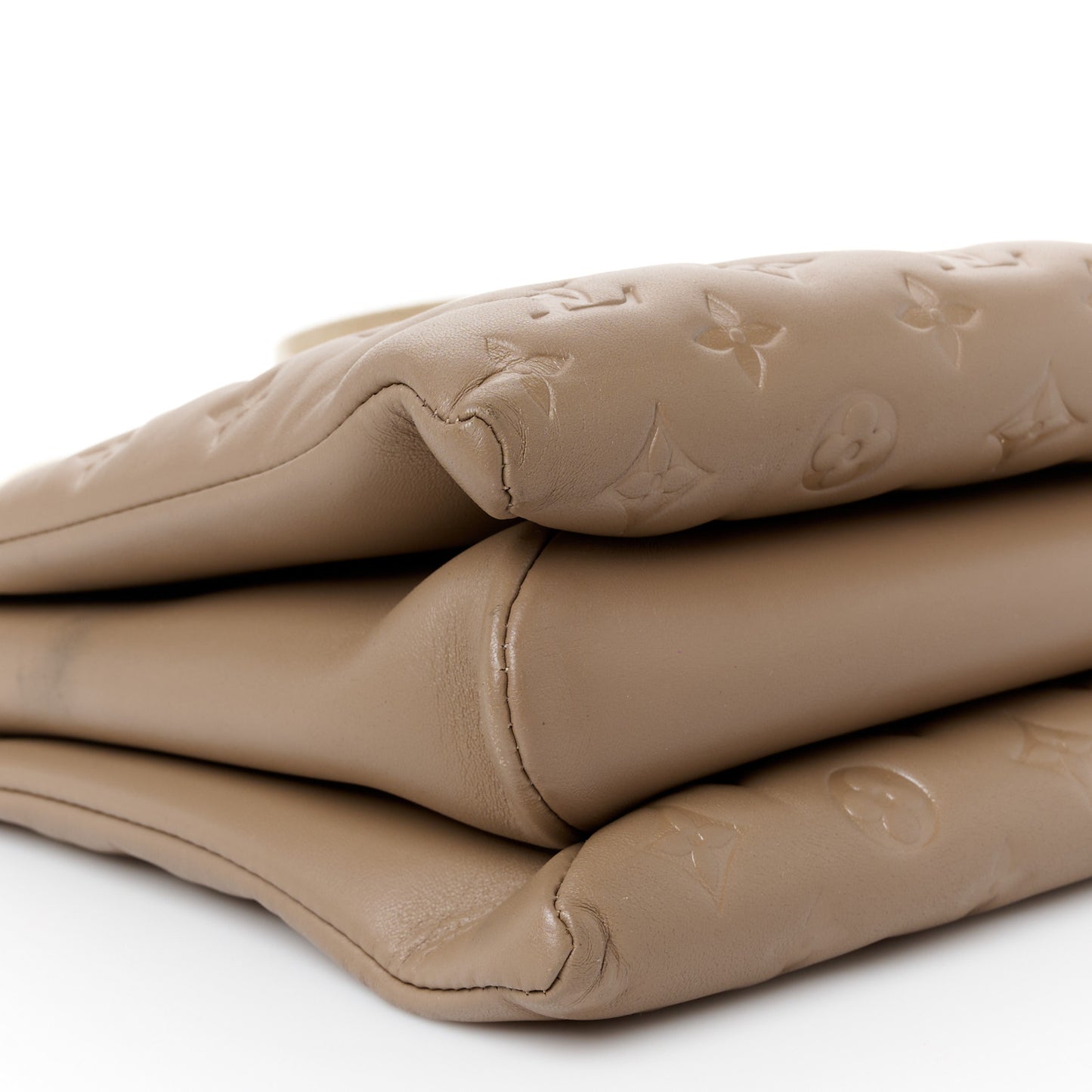 Lambskin Embossed Monogram Coussin MM