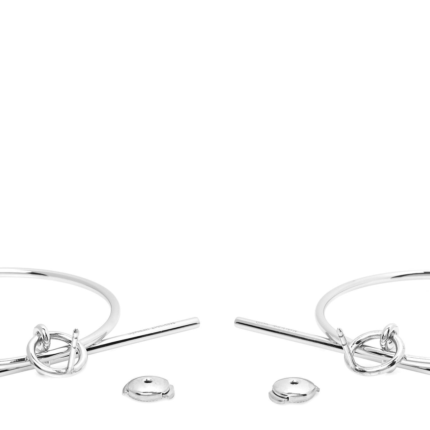 Sterling Silver MM Loop Earrings