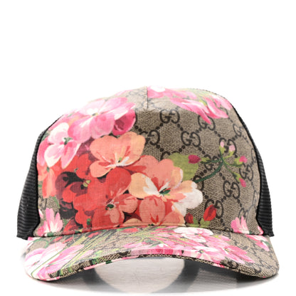 Gucci GG Supreme Monogram Blooms Baseball Hat M Beige Multicolor 3 of 11