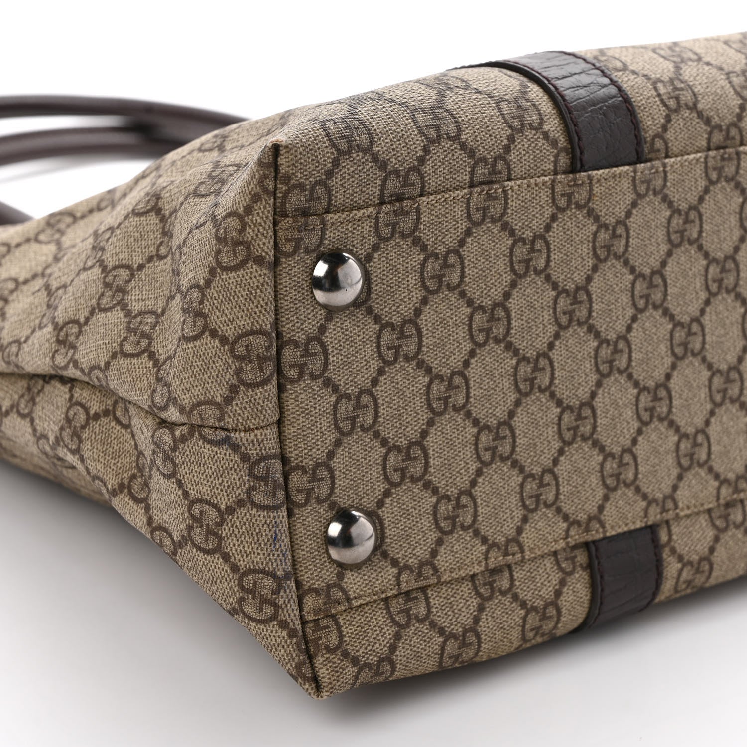 Gucci GG Plus Monogram Medium Joy Tote Dark Brown 8 of 11
