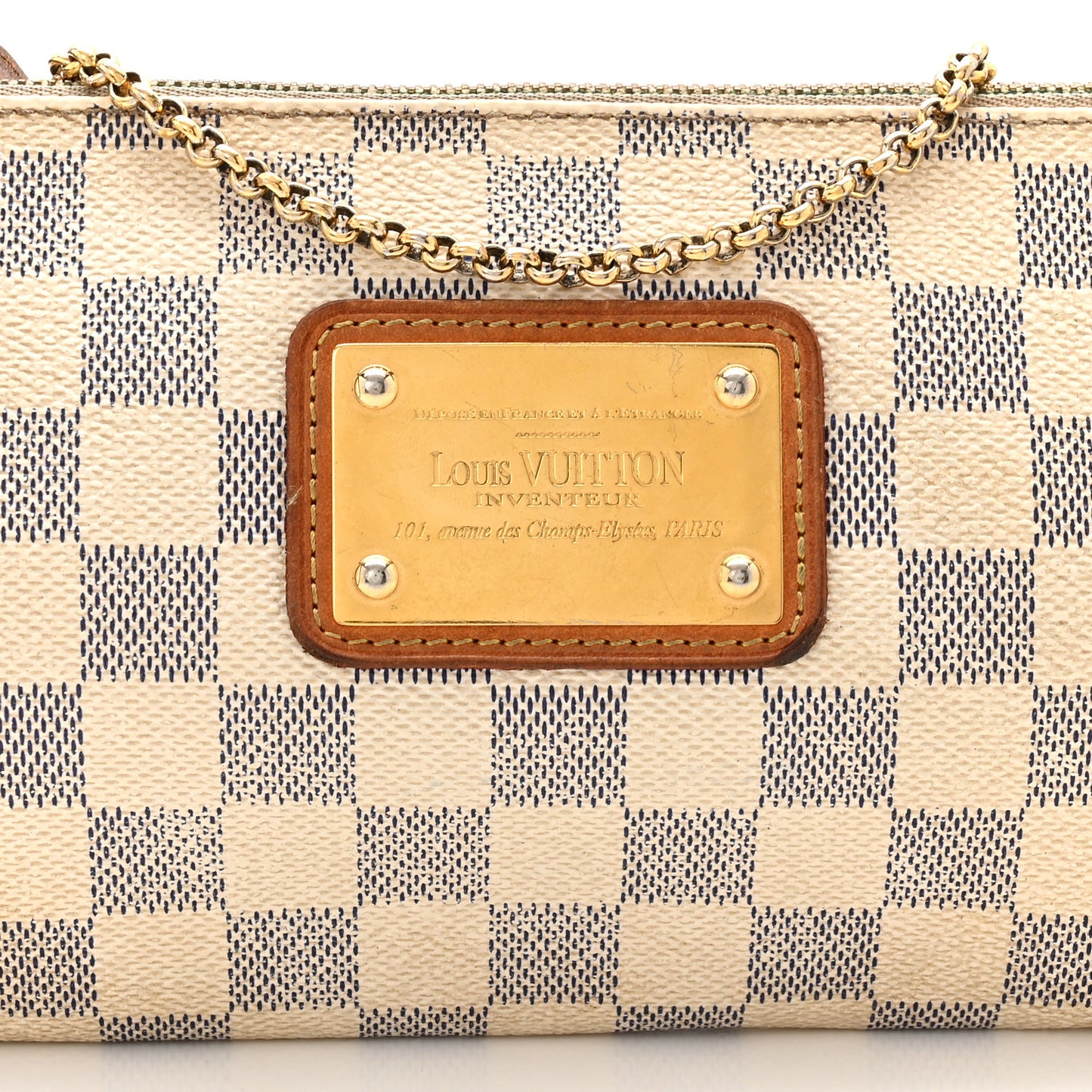 Damier Azur Eva Clutch