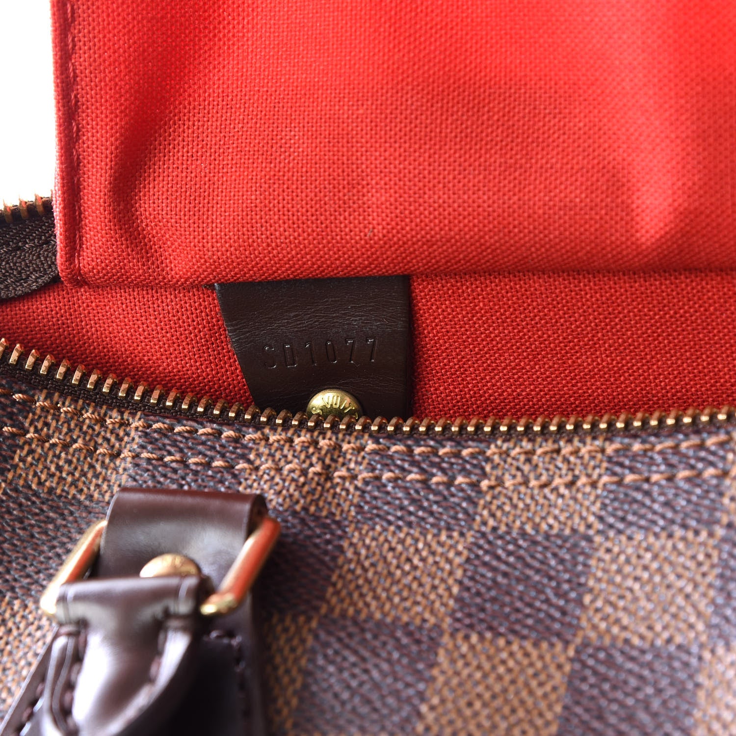 Louis Vuitton Damier Ebene Speedy 30 10 of 12