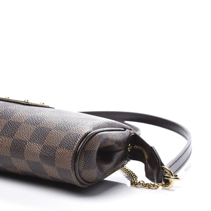 Louis Vuitton Damier Ebene Eva Clutch 7 of 9