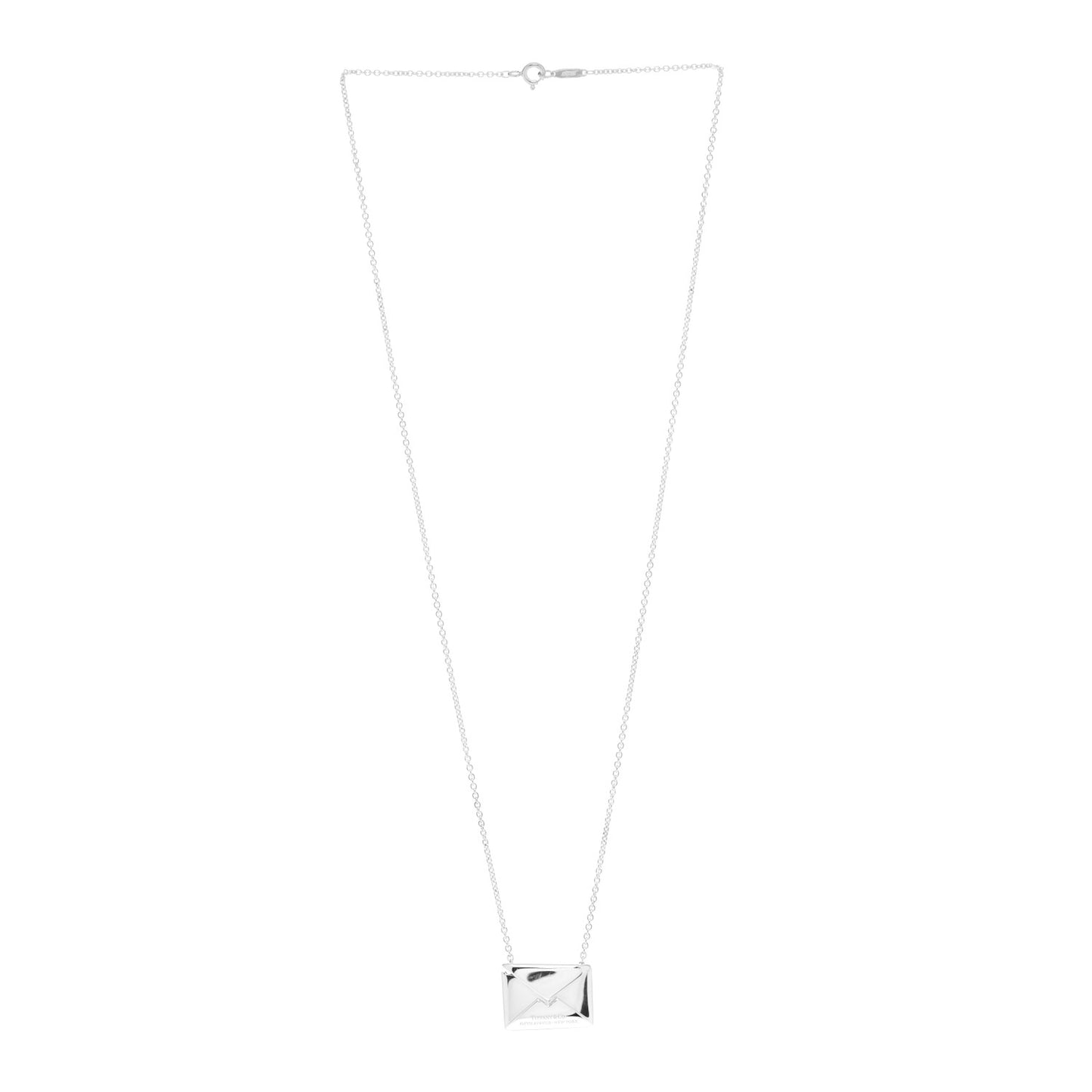 Sterling Silver Sweet Nothings Envelope Necklace