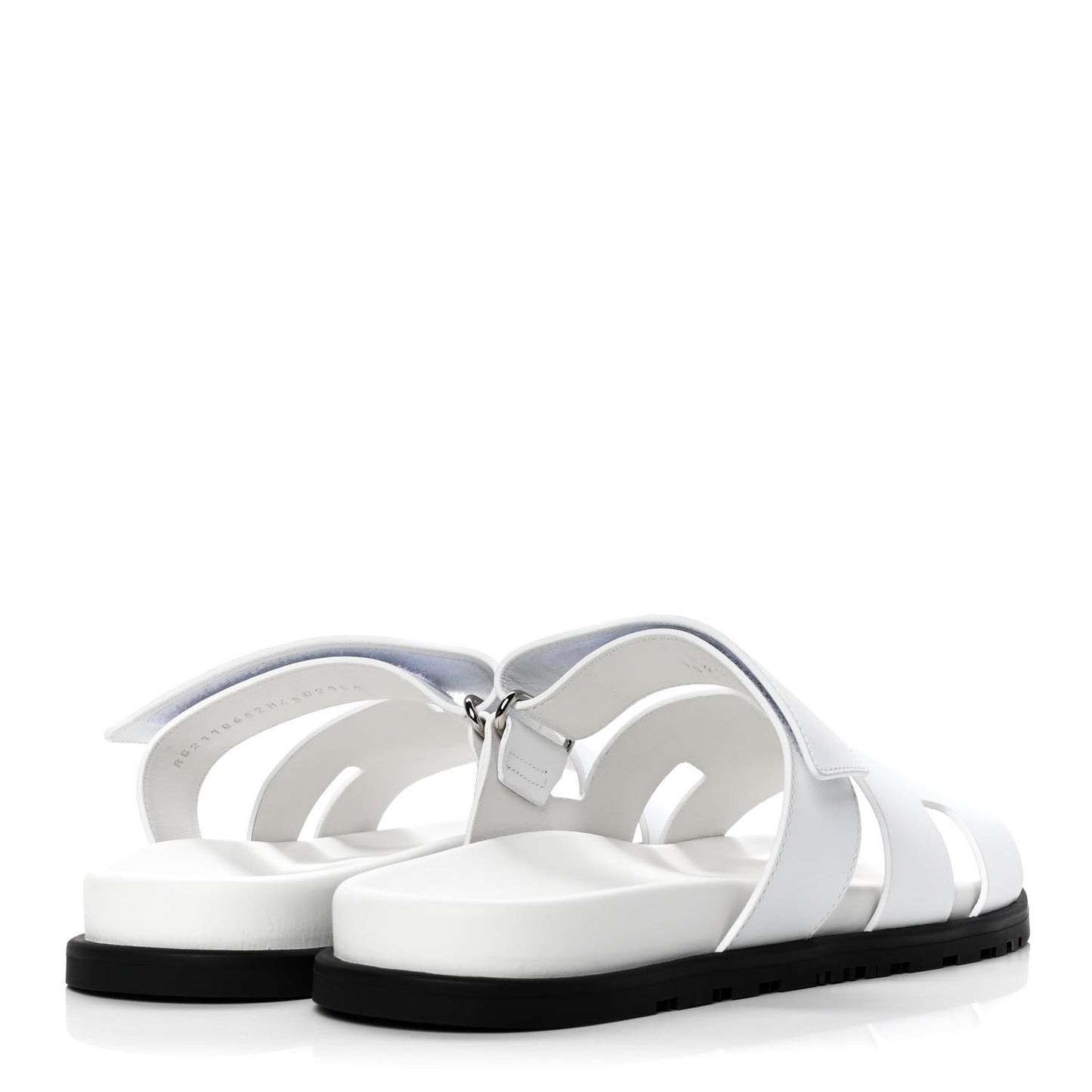 Calfskin Mens Chypre Sandals 43 White