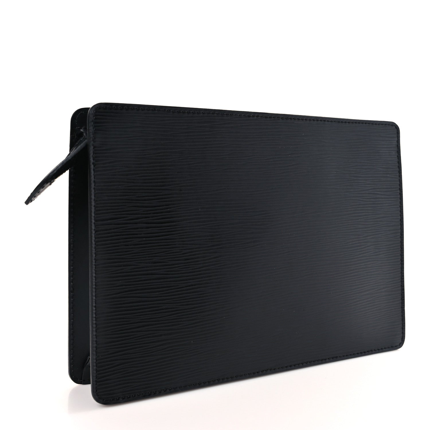 Louis Vuitton Epi Pochette Homme Clutch Black 3 of 8