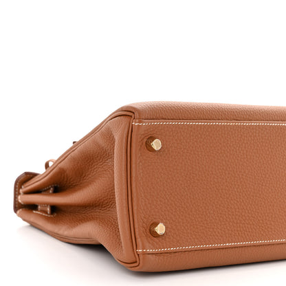 Hermes Togo Kelly Retourne 28 Gold 9 of 12