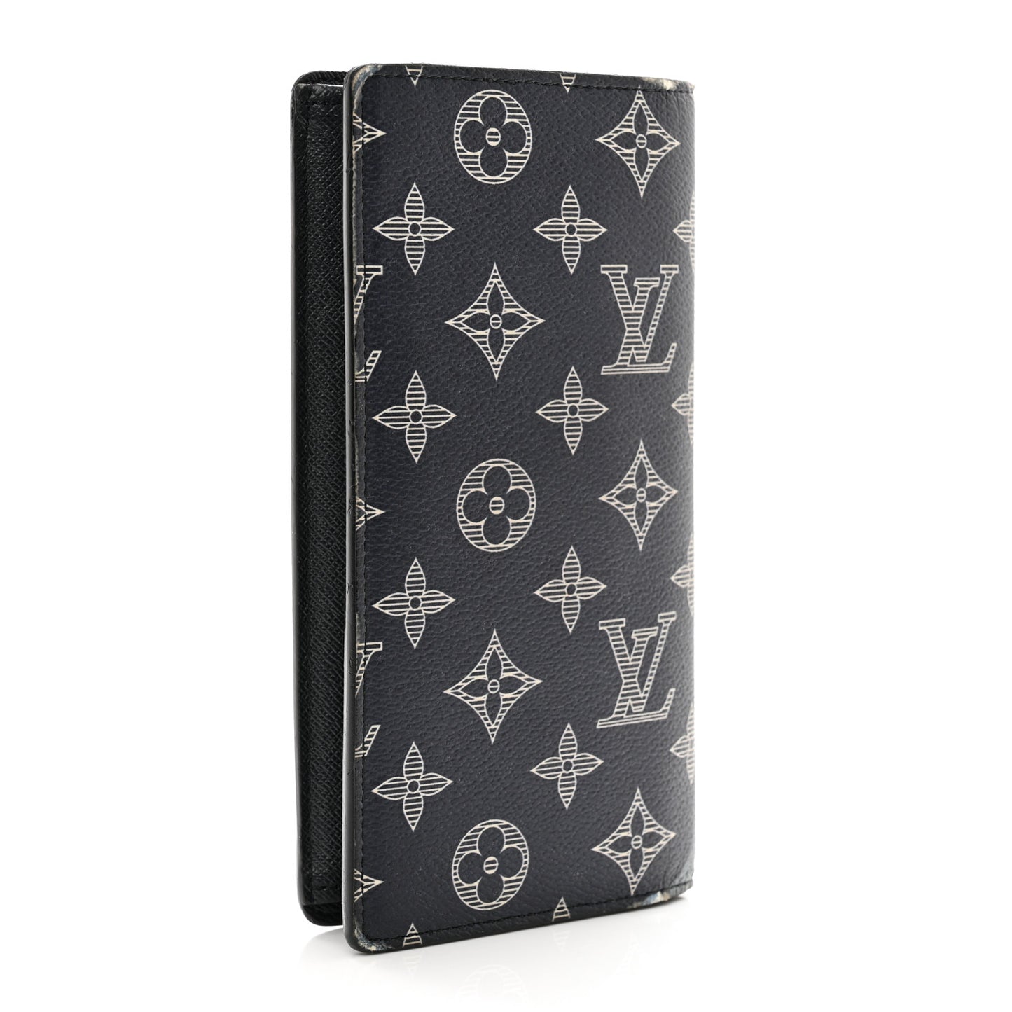 Savane Monogram Chapman Giraffe Brazza Wallet Encre