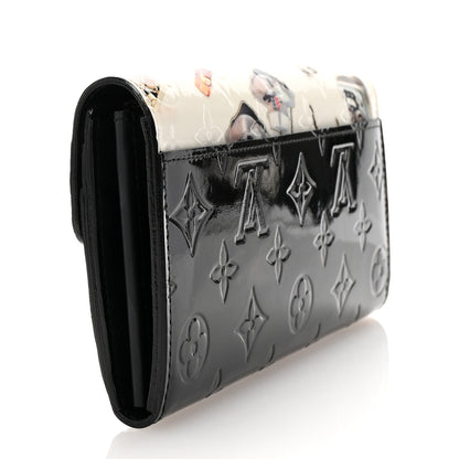 Louis Vuitton Vernis Stickers Sarah Wallet NM 3 of 6