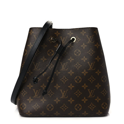 Louis Vuitton Monogram Neonoe MM Black 1 of 9