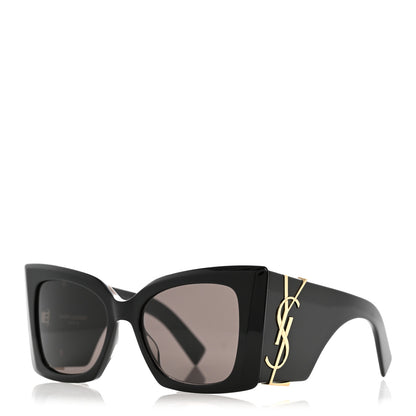 Saint Laurent Acetate Blaze Sunglasses SL M119 Black 1 of 7