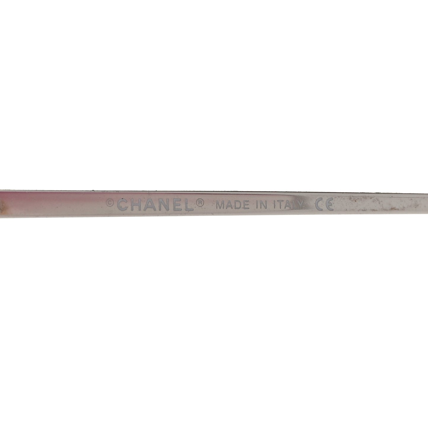 Metal Crystal CC Logo Sunglasses 4017-D Pink