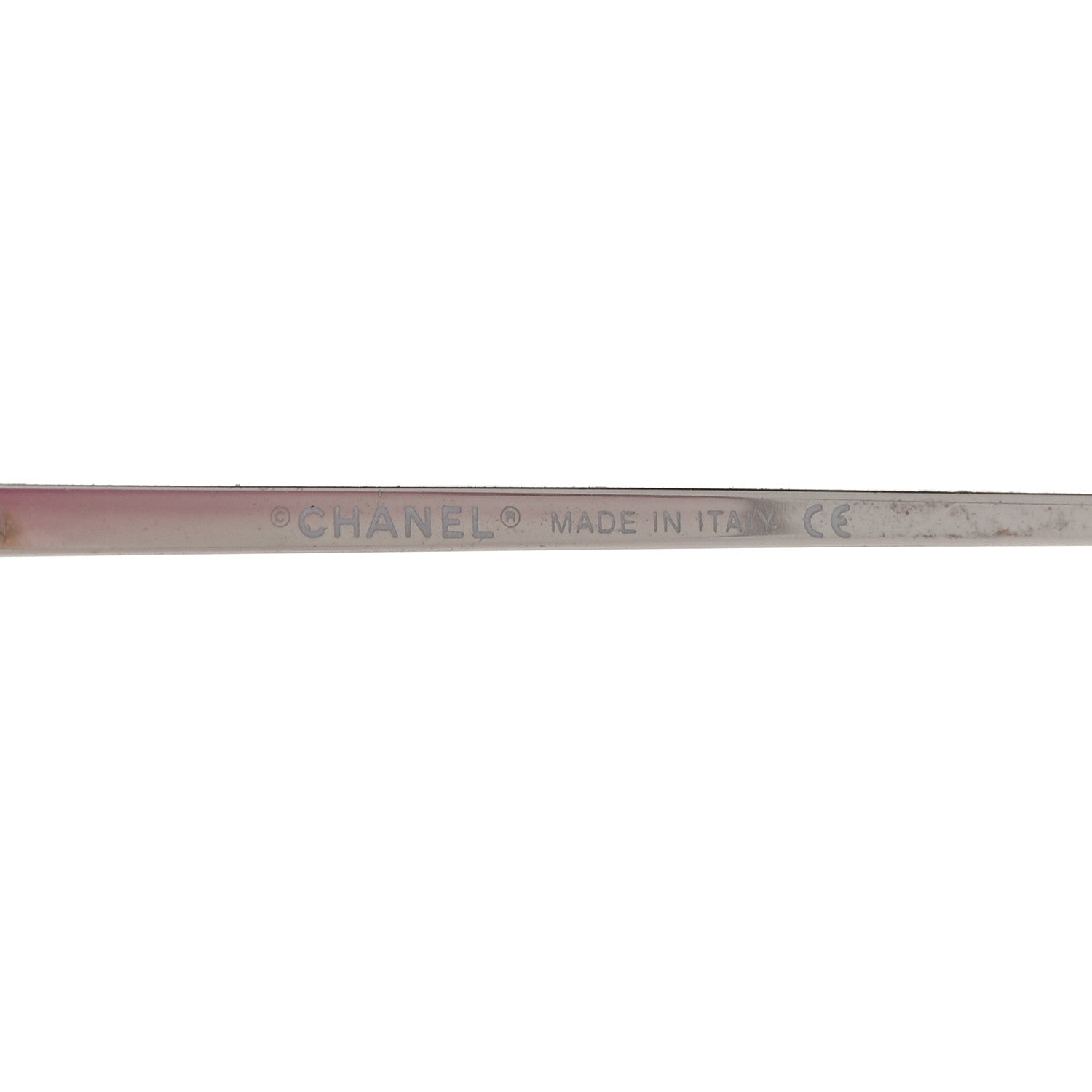 Chanel Metal Crystal CC Logo Sunglasses 4017-D Pink 5 of 7