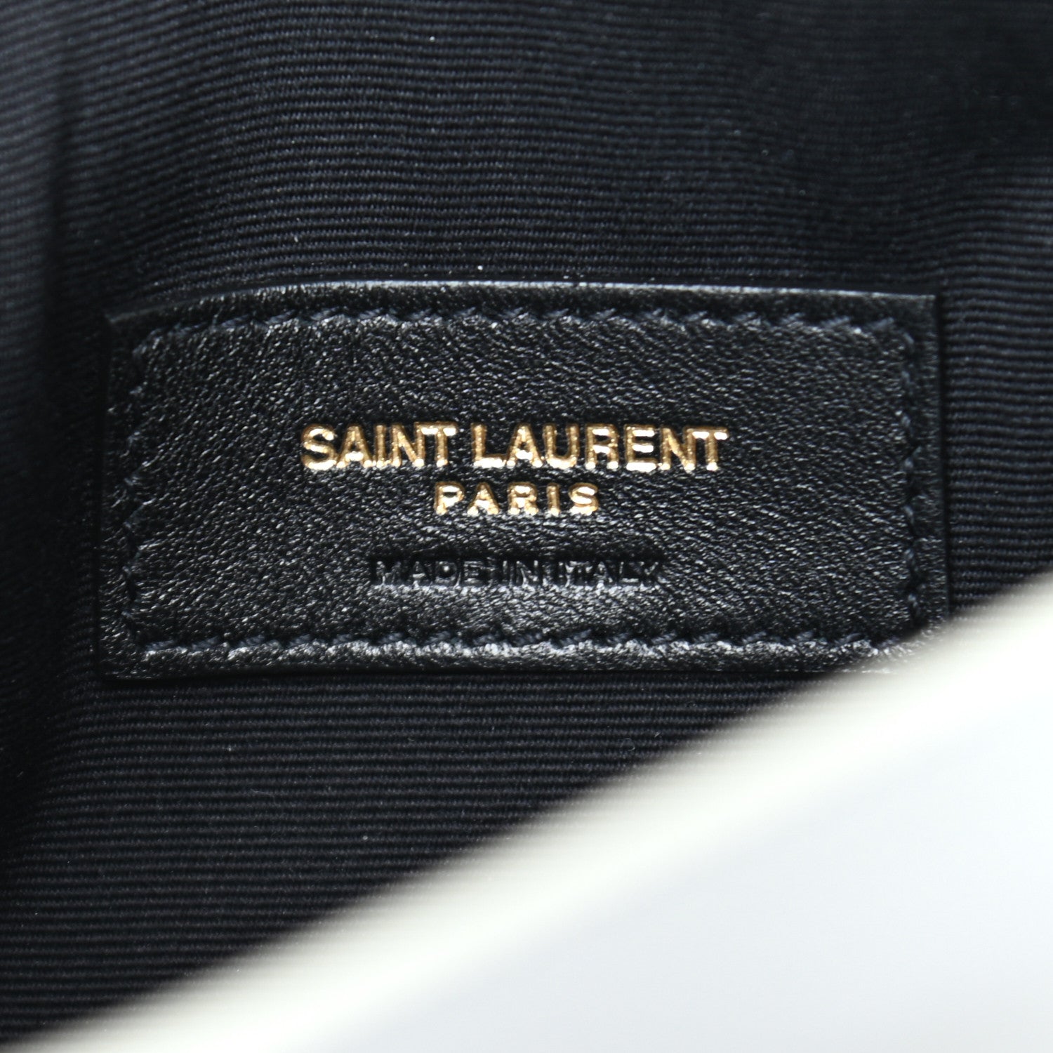 Saint Laurent Grain De Poudre Uptown Pouch Crema Soft 6 of 6