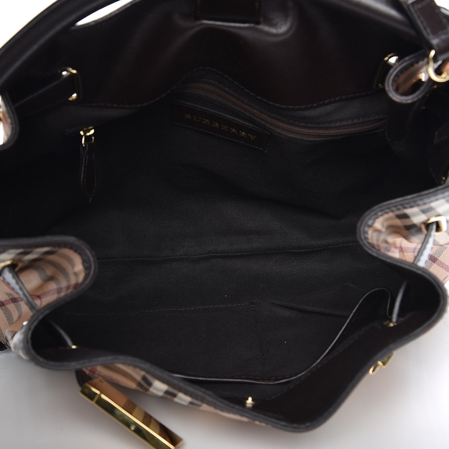 Haymarket Check Medium Willenmore Hobo Chocolate