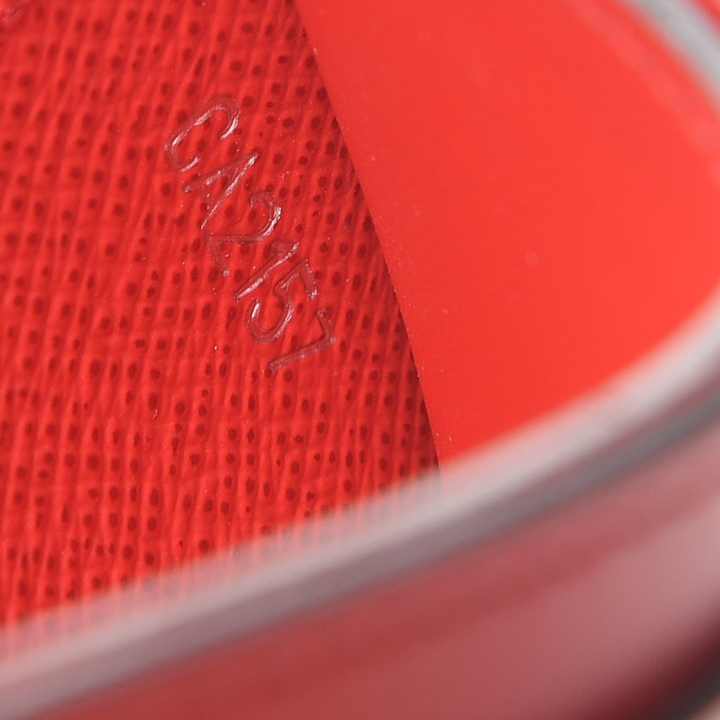 X SUPREME Epi Card Holder Red