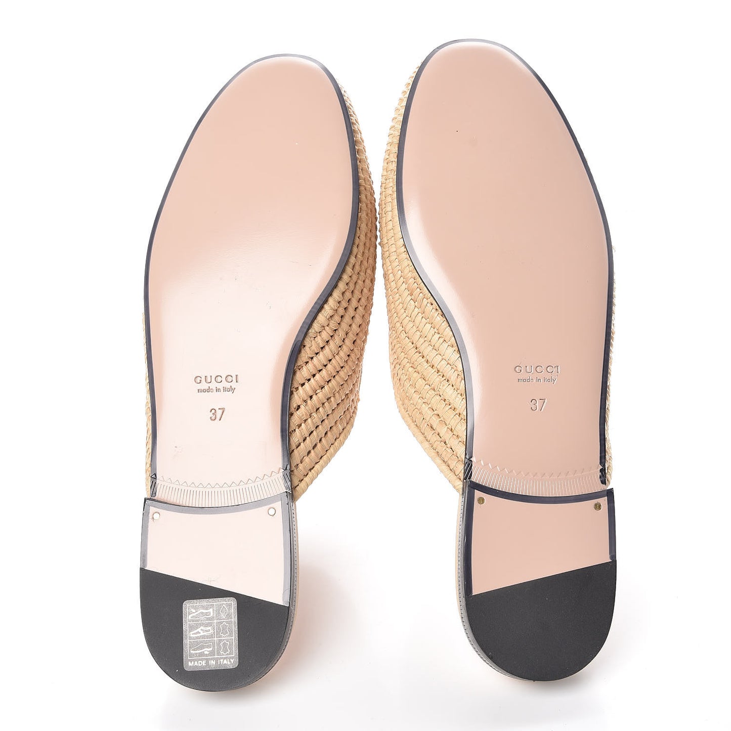 Raffia Womens Princetown Slippers 37 Naturale Sand Storm