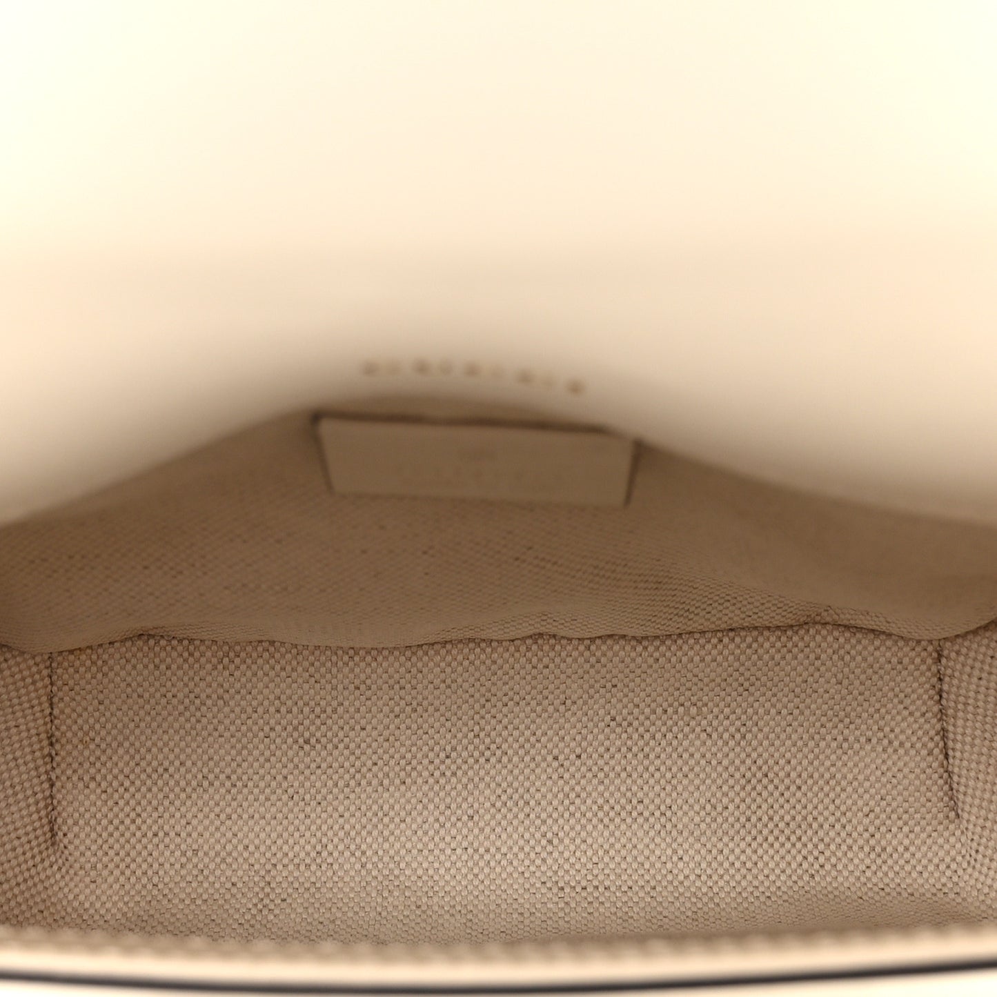 Azalea Calfskin Web Mini Horsebit 1955 Shoulder Bag Mystic White