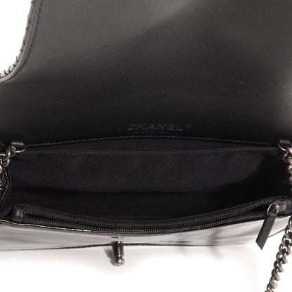 Chanel Patent Small Boy Reverso Flap Black 6 of 9