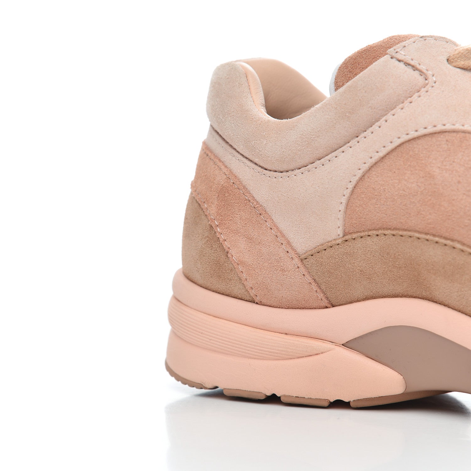 Chanel Nylon Lambskin Suede Calfskin CC Sneakers 39 Pink 10 of 21