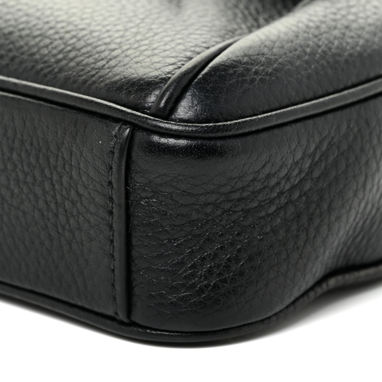 Prada Vitello Daino Belt Bag Black 9 of 11