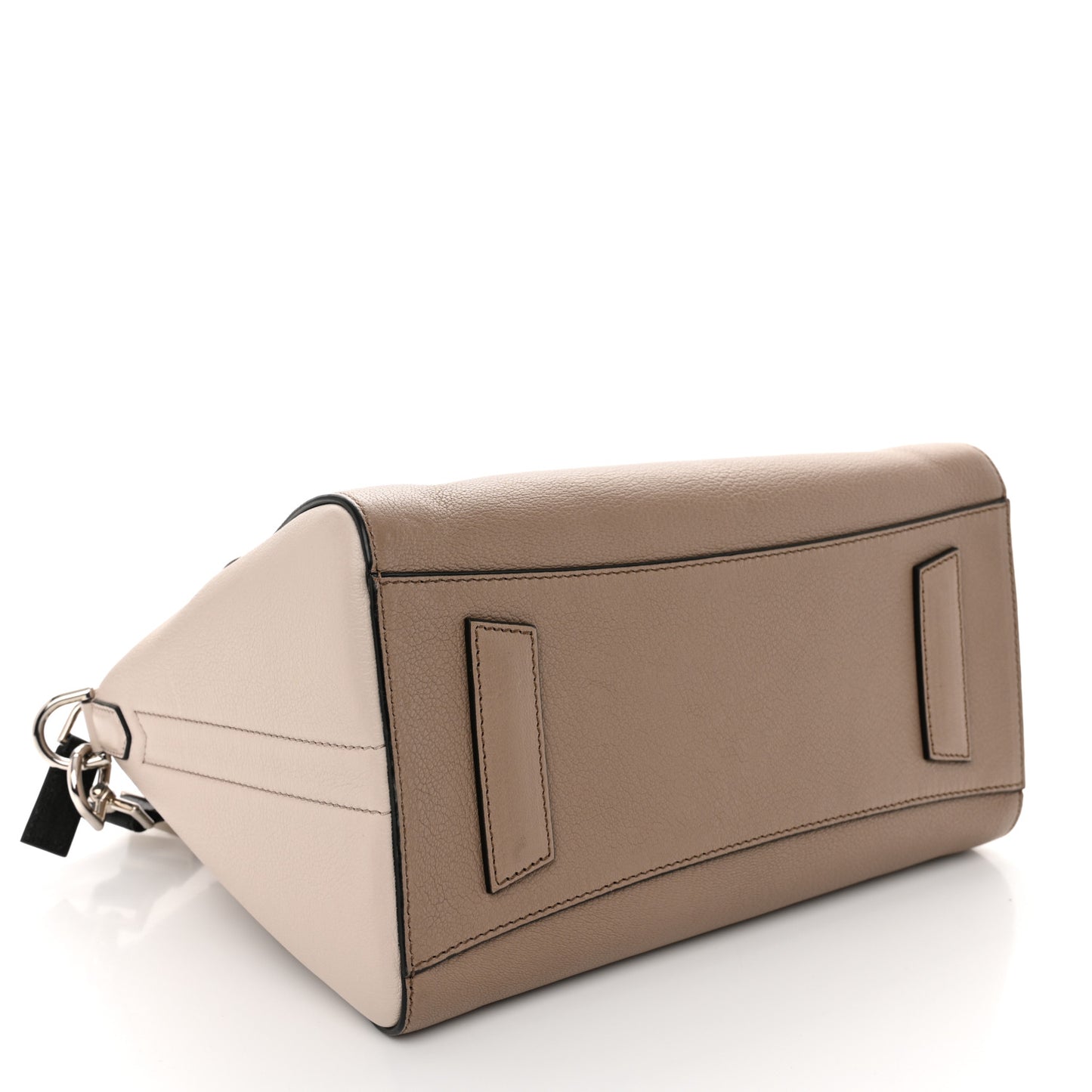Sugar Goatskin Mini Tri-Color Antigona Linen