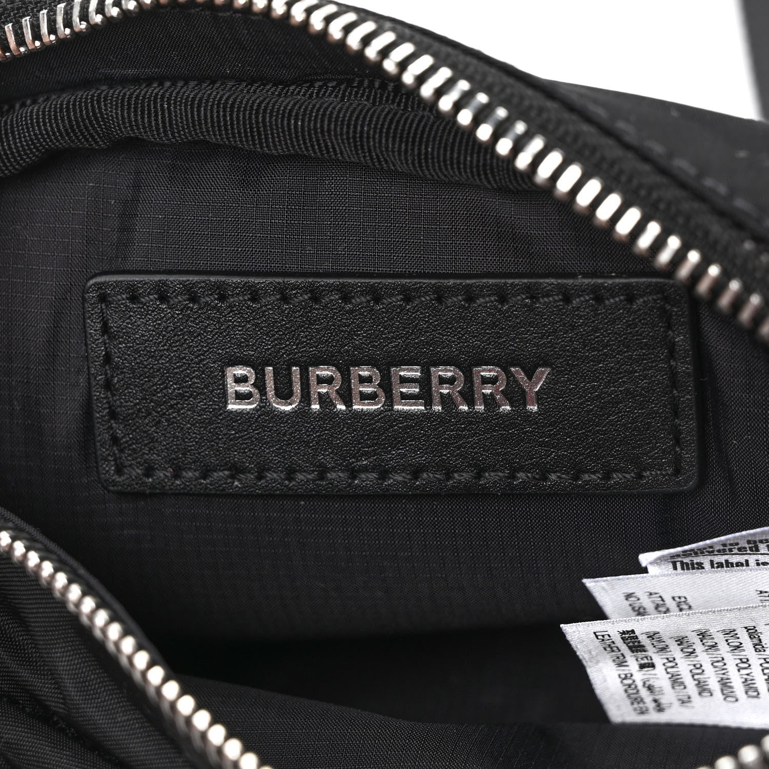 Burberry Econyl Logo Print Small Cannon Bum Bag Black 6 of 9