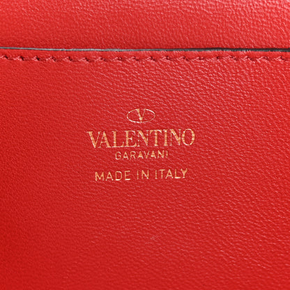 Valentino Garavani Grainy Calfskin Rockstud Alcove Box Top-Handle Bag Black 6 of 11