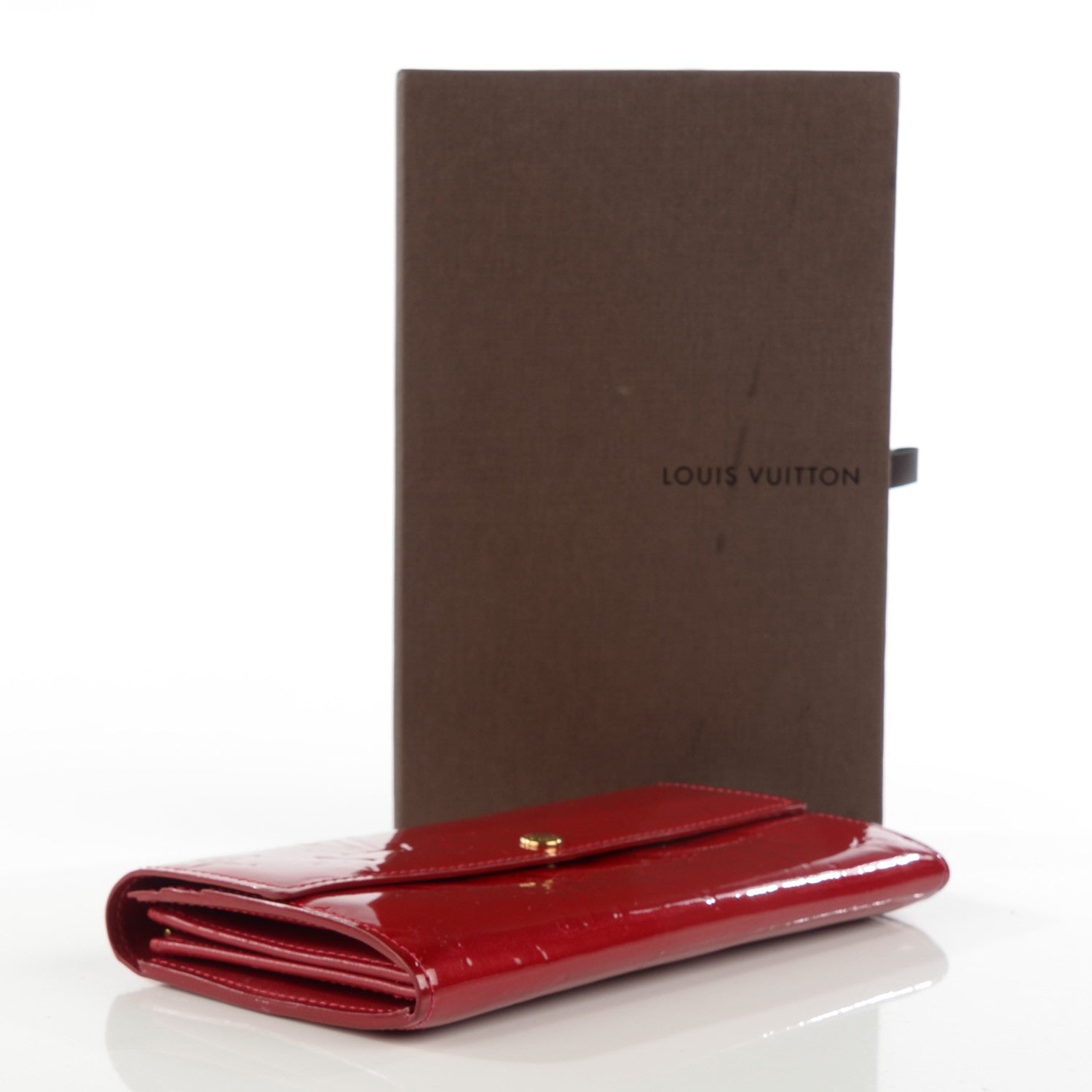 Louis Vuitton Vernis Sarah Wallet Pomme D'Amour 8 of 14