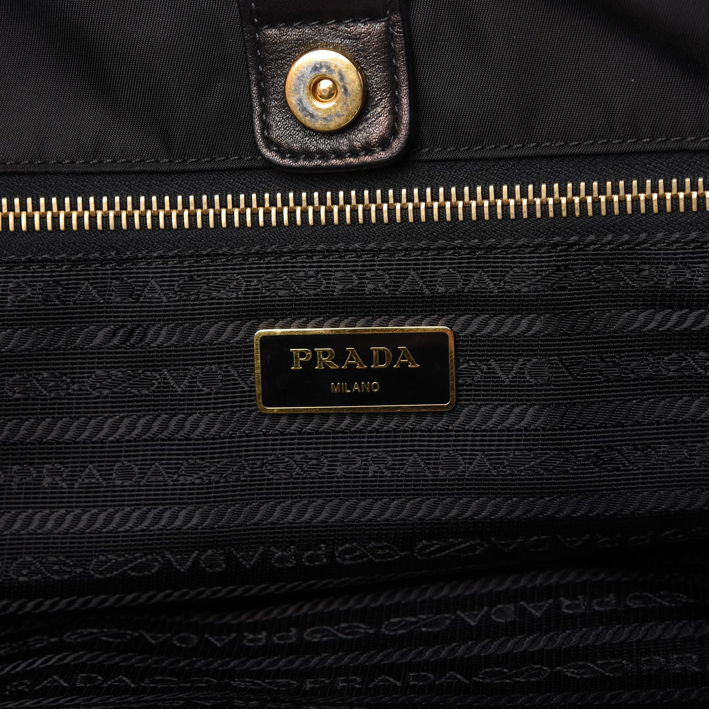 Tessuto Nylon Tote Black