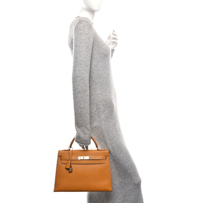 Hermes Ardennes Kelly Sellier 32 Naturel Sable 2 of 16