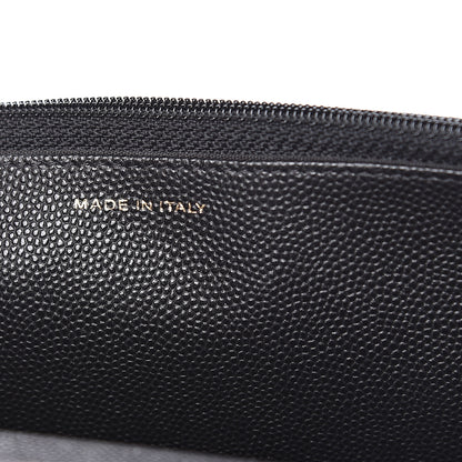Chanel Caviar Quilted Boy Wallet On Chain WOC Black 7 of 12