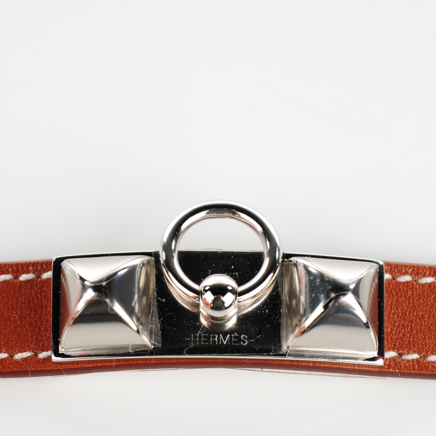 Barenia Rivale Double Tour XS Bracelet Fauve