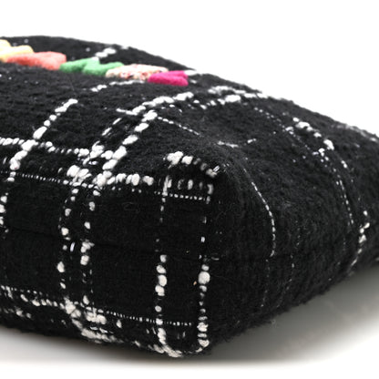 Chanel Wool Tweed Quilted Small Chanel 22 Black Multicolor 11 of 11