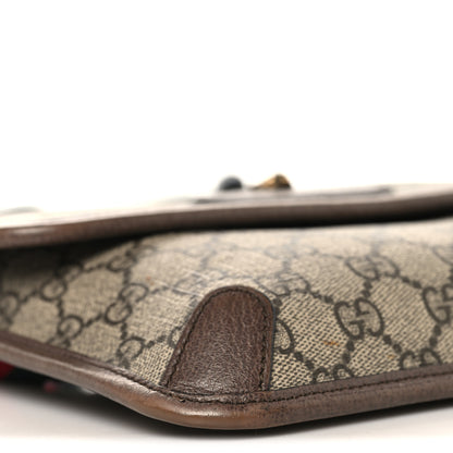 Gucci GG Supreme Monogram Neo Vintage Web Belt Bag Brown 8 of 13