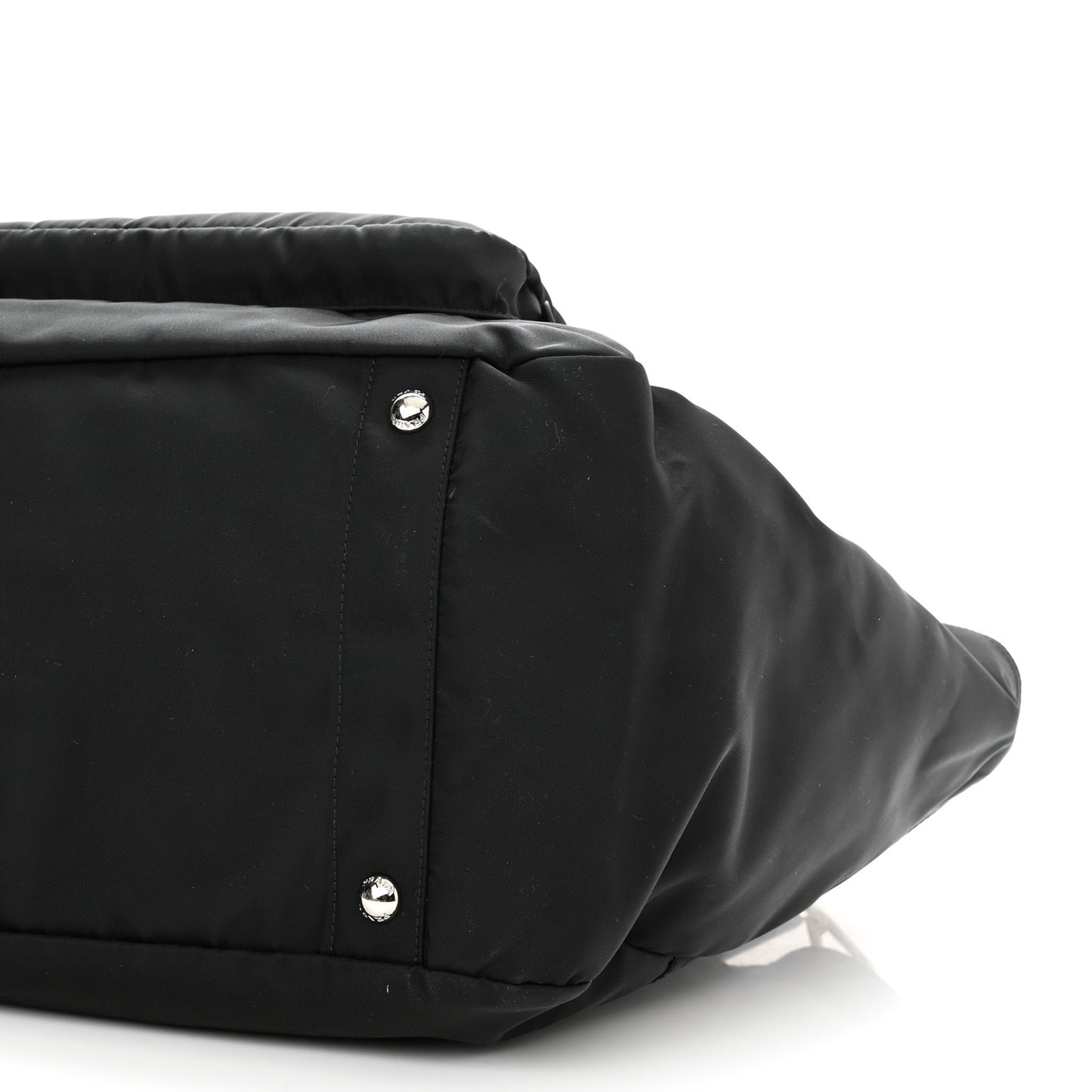 Nylon Vela Baby Bag Black