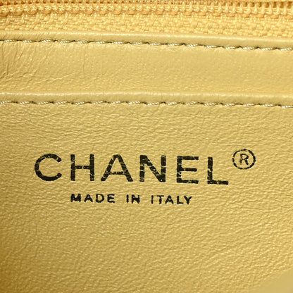 Chanel Lambskin Quilted Mini Square Flap Light Yellow 6 of 10