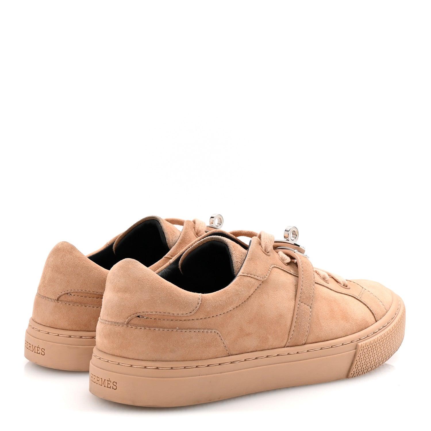 Hermes Suede Day Sneakers 35 Bois De Santal 5 of 10