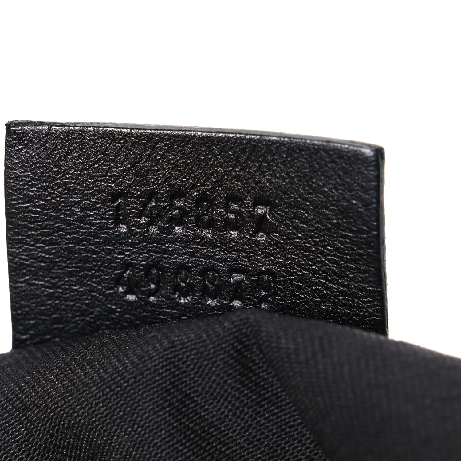 Gucci Monogram Calfskin Perforated Medium Flat Messenger Bag Black 6 of 10