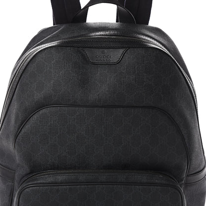 Gucci GG Supreme Monogram Medium Day Backpack Grey Black 6 of 8