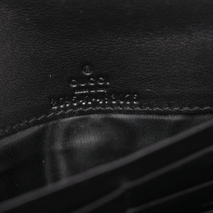 Gucci Soft Microguccissima Dice Chain Wallet Black 5 of 14