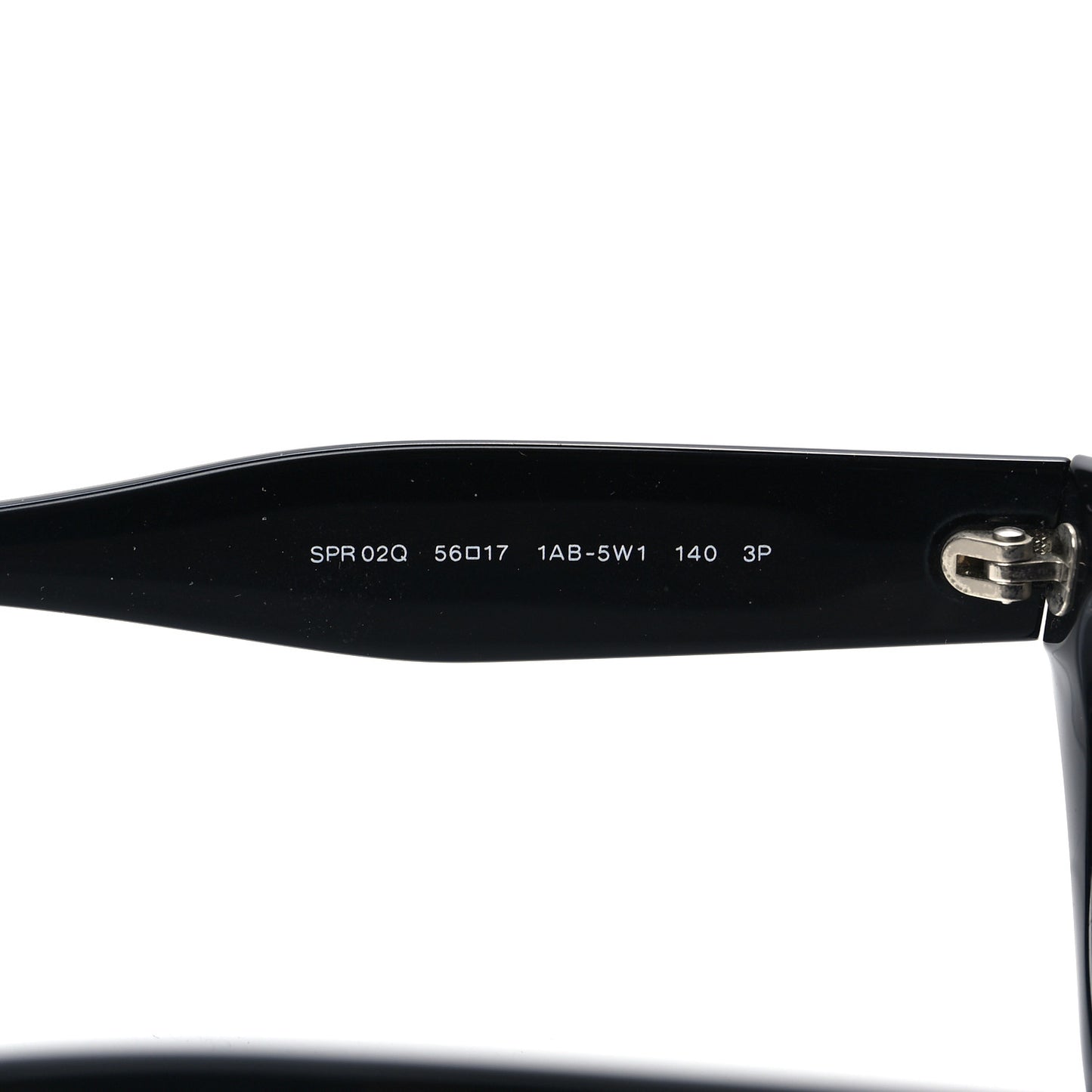 Acetate Poeme Sunglasses SPR 02Q Black