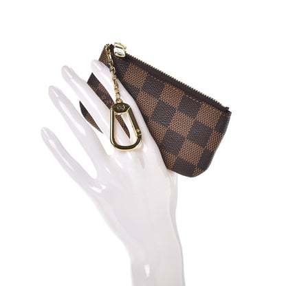 Louis Vuitton Damier Ebene Key Pouch 2 of 8
